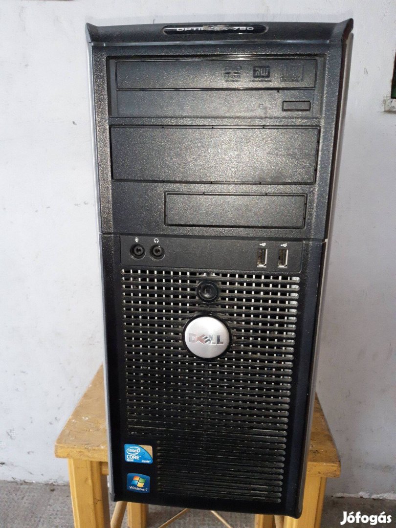 Hiányos Dell Optiplex 780 asztali számítógép, PC, brand gép