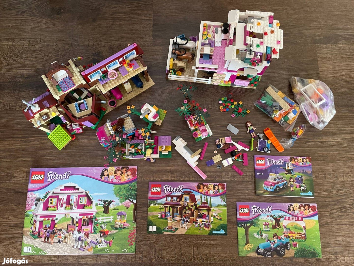 Hiánytalan Lego Friends készletek (41039, 41126, 41026, 41116)