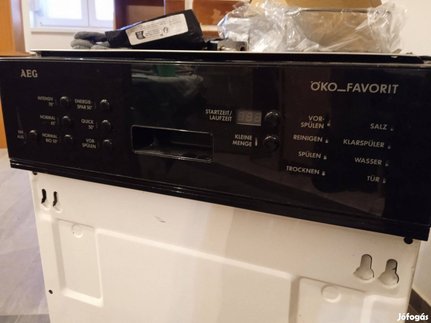 Hibás AEG Öko Favorit beépíthető mosogatógép eladó