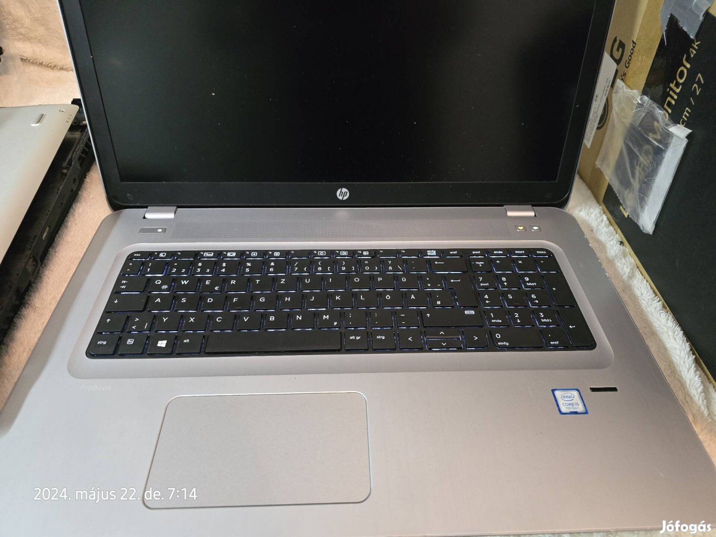 Hibás HP 470 G4 laptop
