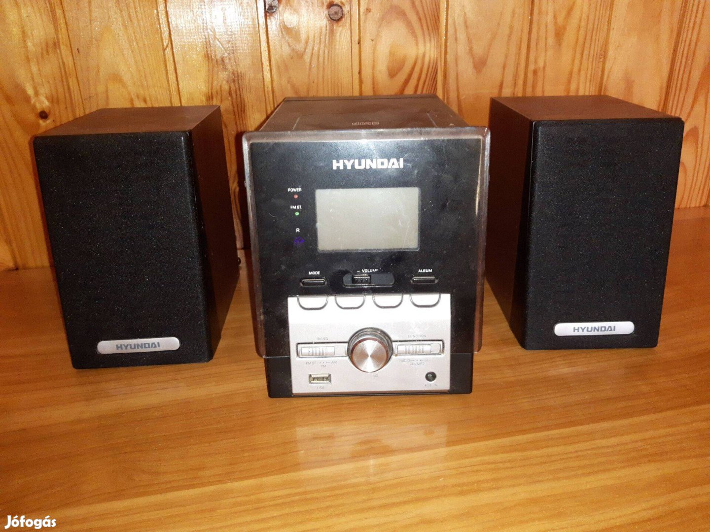Hibás Hyundai Mini Hifi USB MP3 CD rádió lejátszó MS820AU3