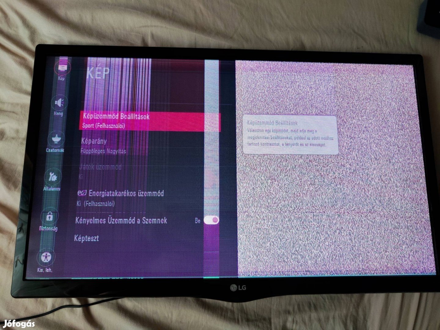 Hibás LG LED TV 