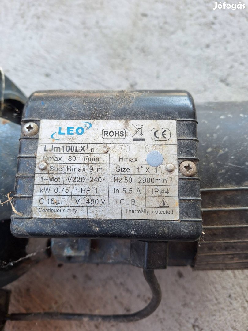 Hibás Leó szivattyú eladó