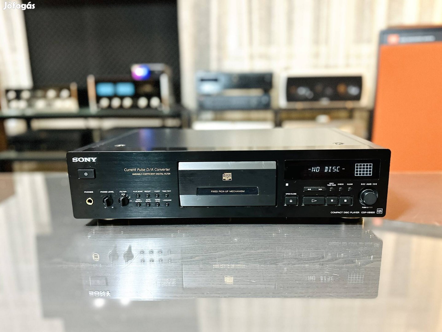 Hibás Sony CDP-XB920 QS prémium Hi-Fi hifi CD lejátszó