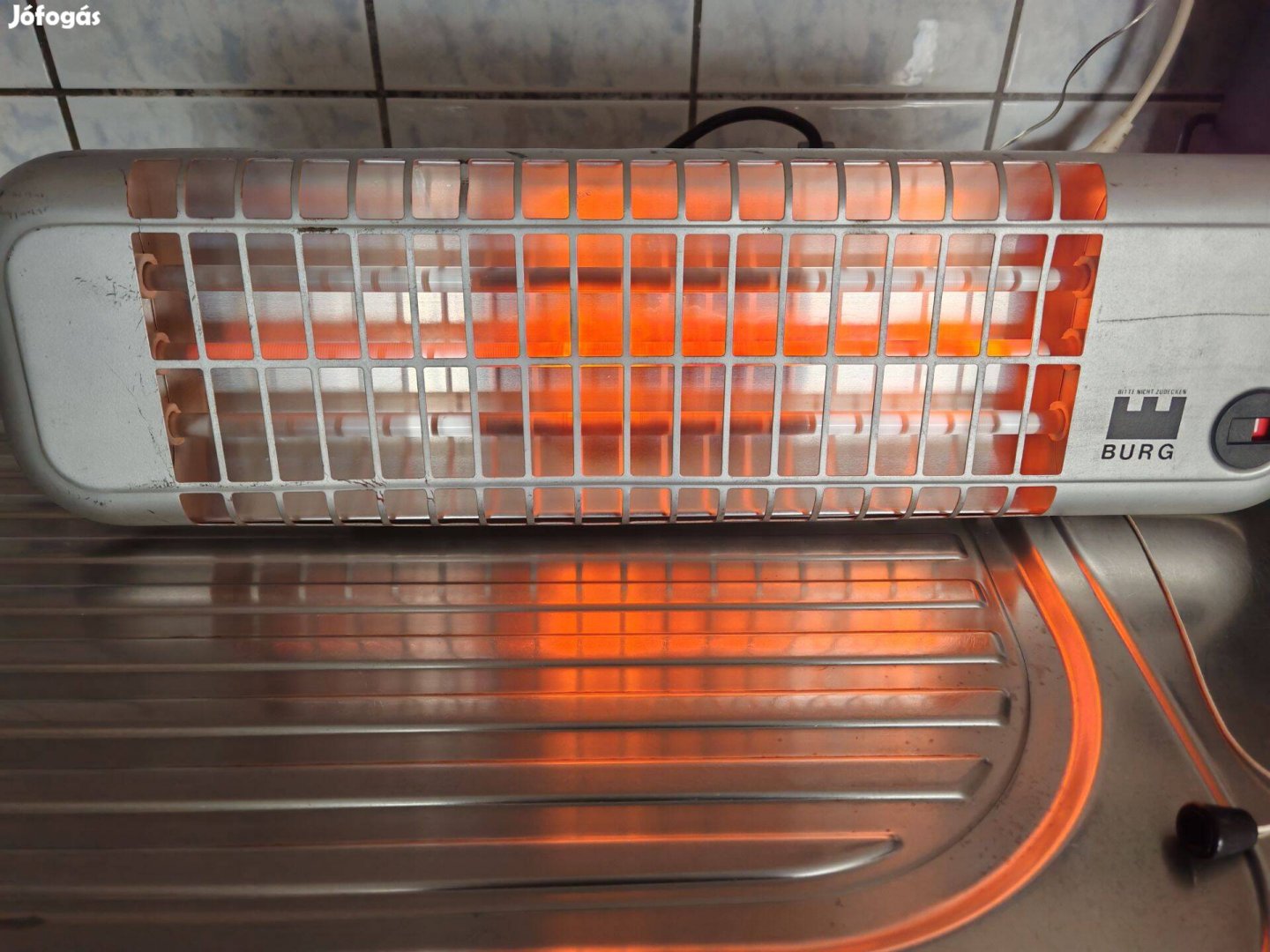 Hibás! Burg Is 180 1800W hősugárzó