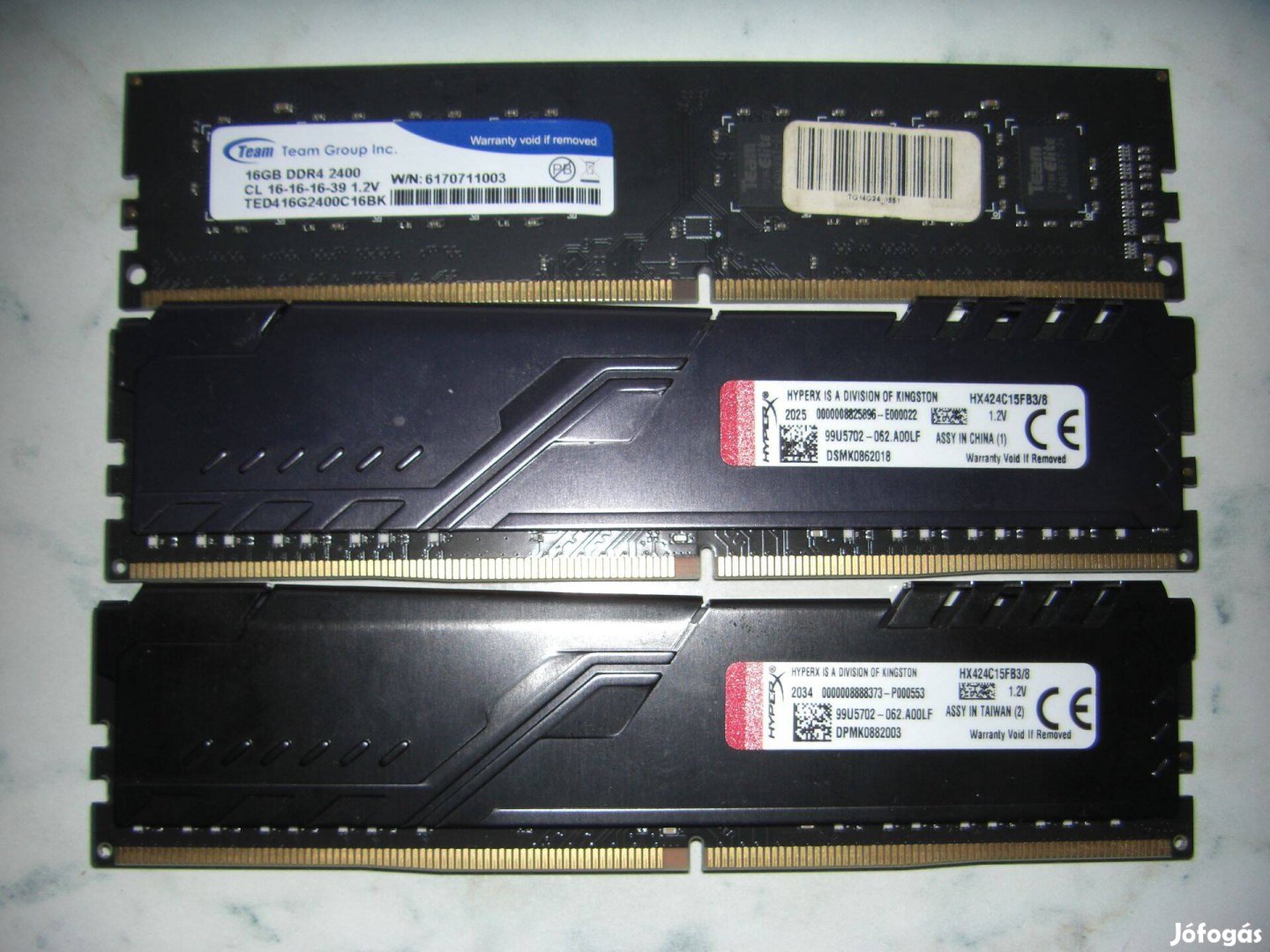 Hibás! DDR4 ramok (32GB)