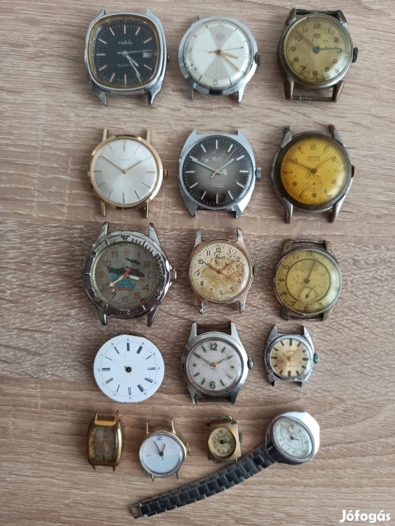 Hibás, mechanikus órák