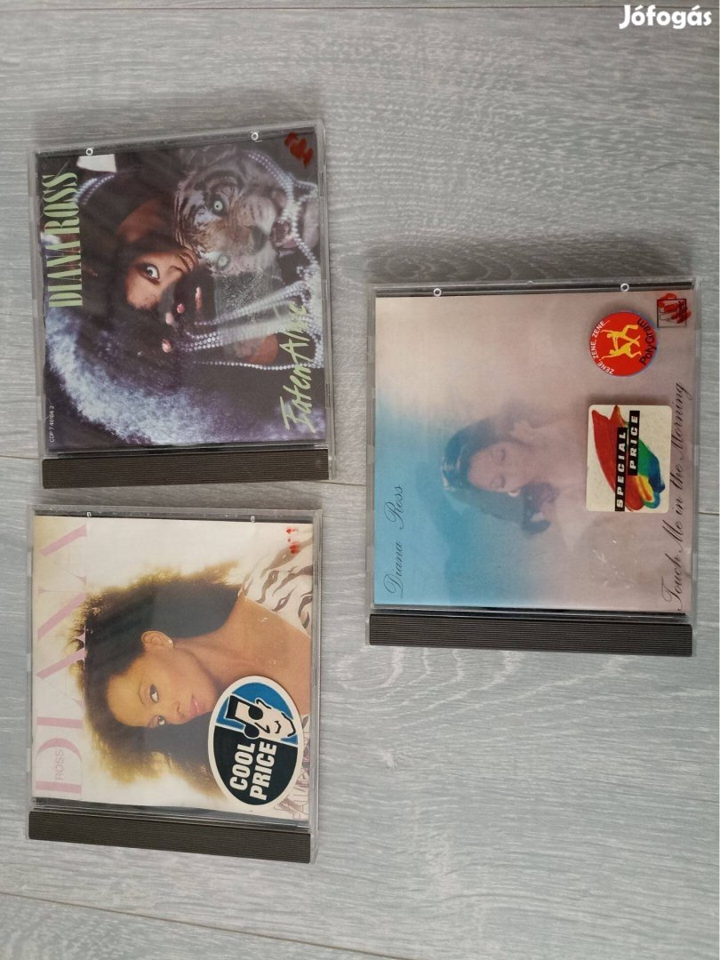 Hibátlan 3 db Diana Ross gyári cd album