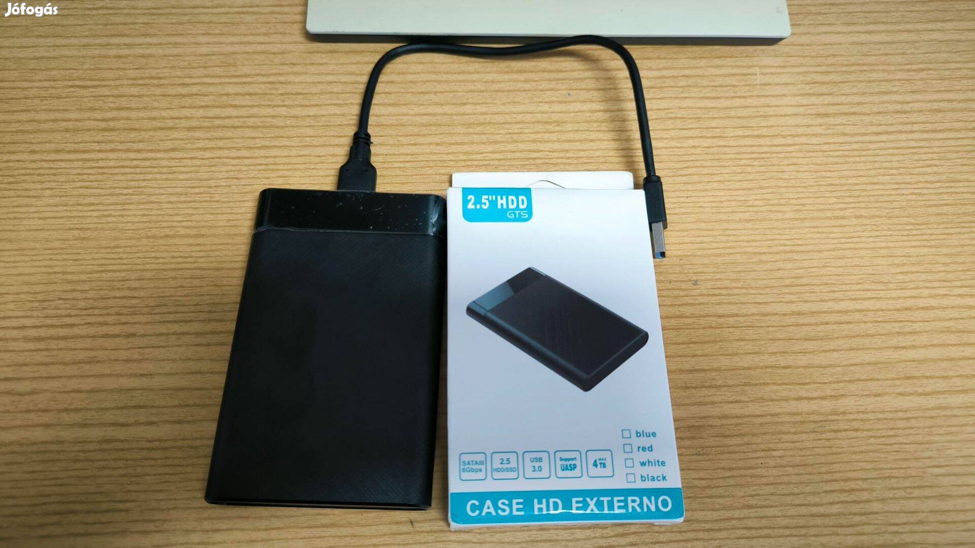 Hibátlan 500GB-os külső merevlemez, USB3 csatlakozó!