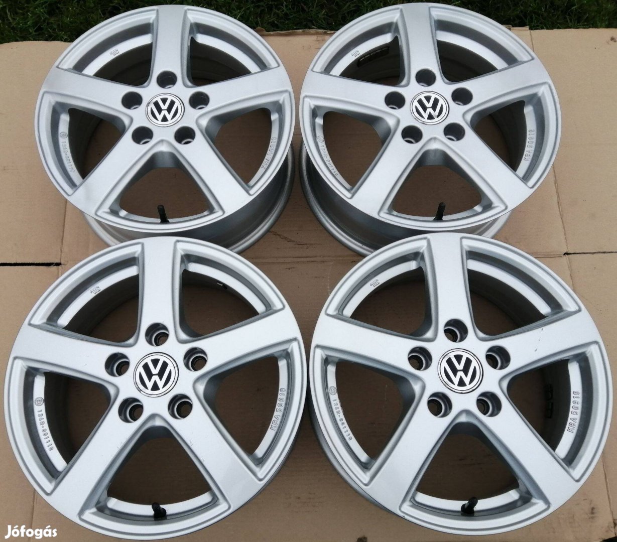 Hibátlan 5x112 R15 VW SEAT Skoda AUDI 15" német Alutec felni alufelni