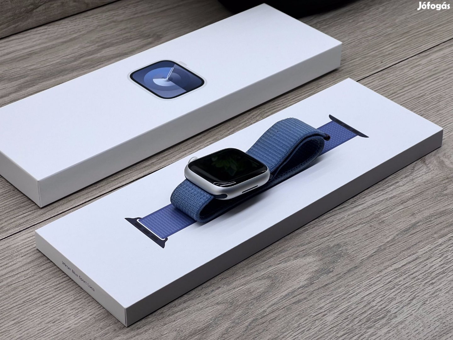 Hibátlan Apple Watch S9 Silver CEL 41MM 1 ÉV Garanciával Számlával