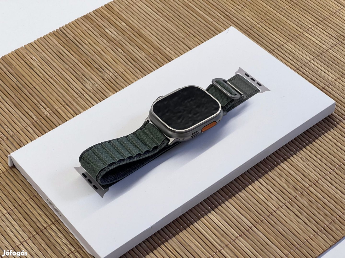 Hibátlan Apple Watch Ultra Natural Titanium 49mm 2 ÉV Garanciával