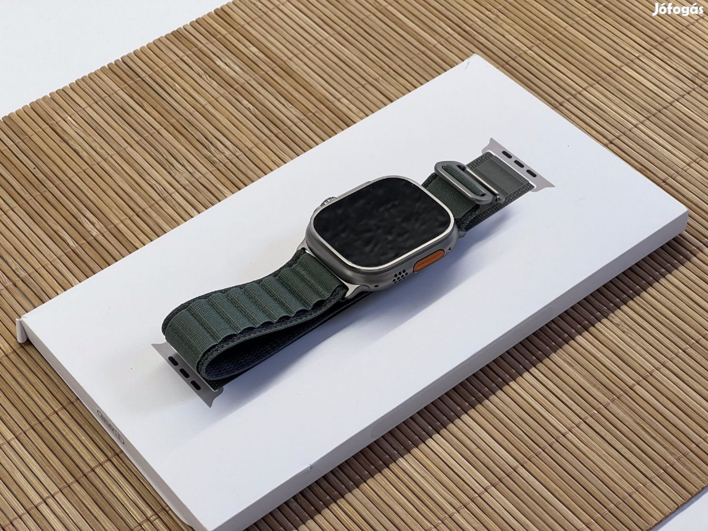 Hibátlan Apple Watch Ultra Natural Titanium 49mm 2 ÉV Garanciával