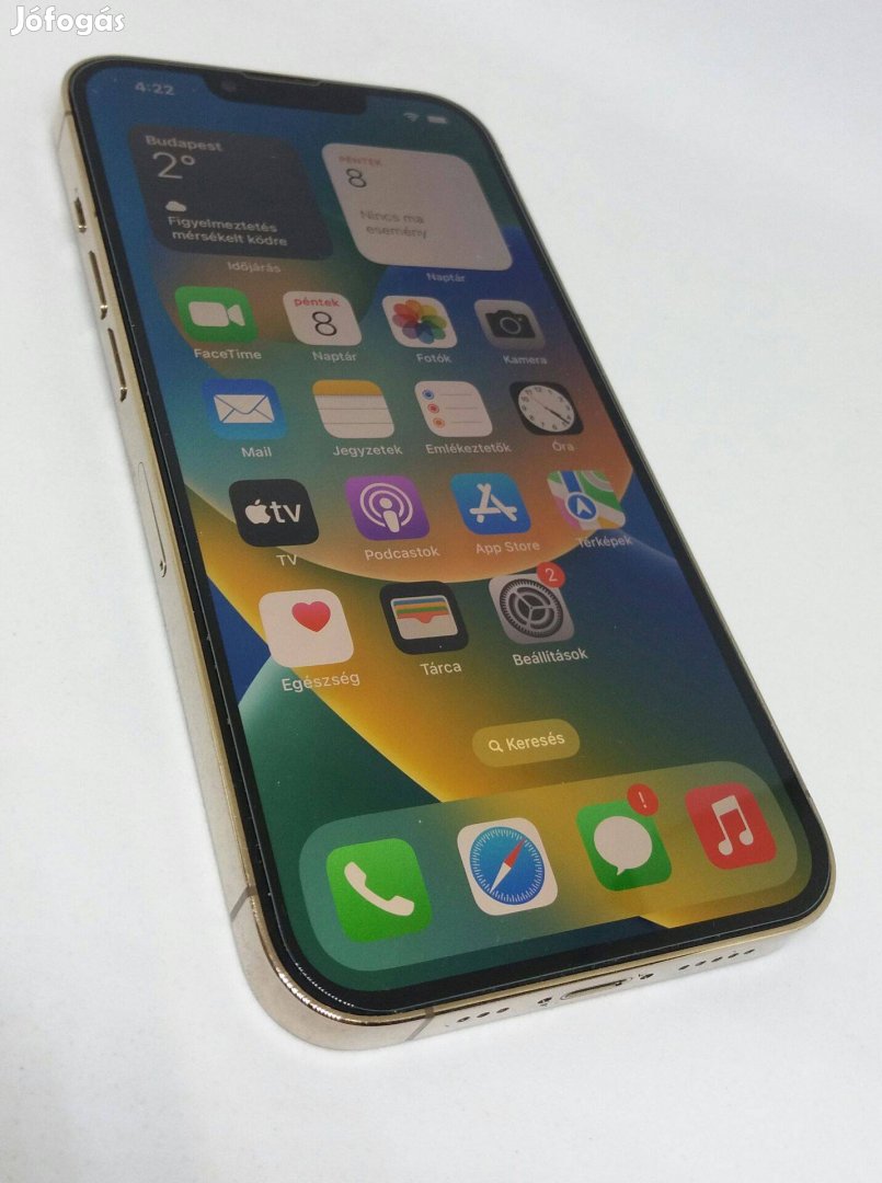 Hibátlan Apple iphone 13 Pro - 85% - 128GB - GOLD színben ! ! !