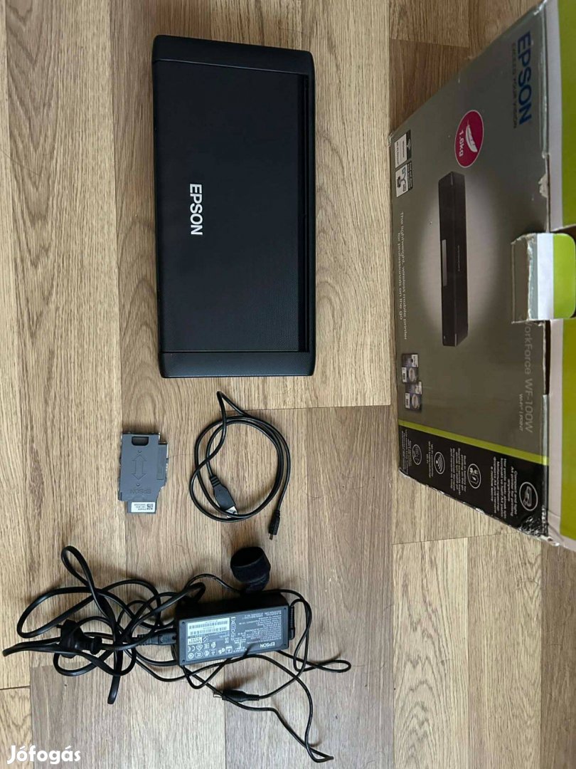 Hibátlan Epson Workforce WF-100W hordozható nyomtató