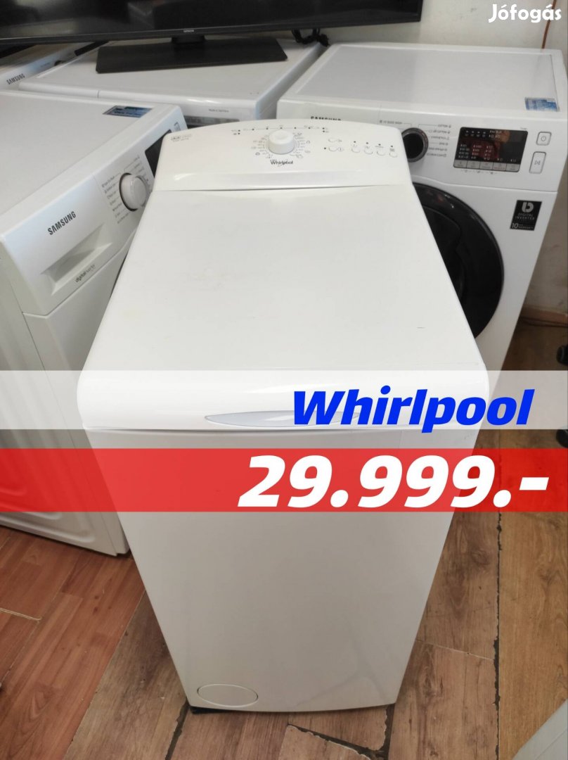 Hibátlan Felültöltős Whirlpool mosógép