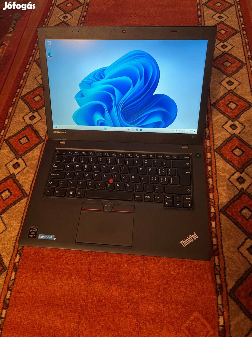 Hibátlan Lenovo T450 laptop i5/8GB/SSD