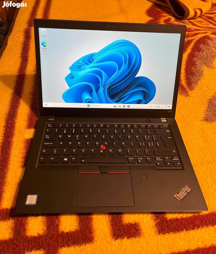 Hibátlan Lenovo t480s laptop i5/8GB/SSD