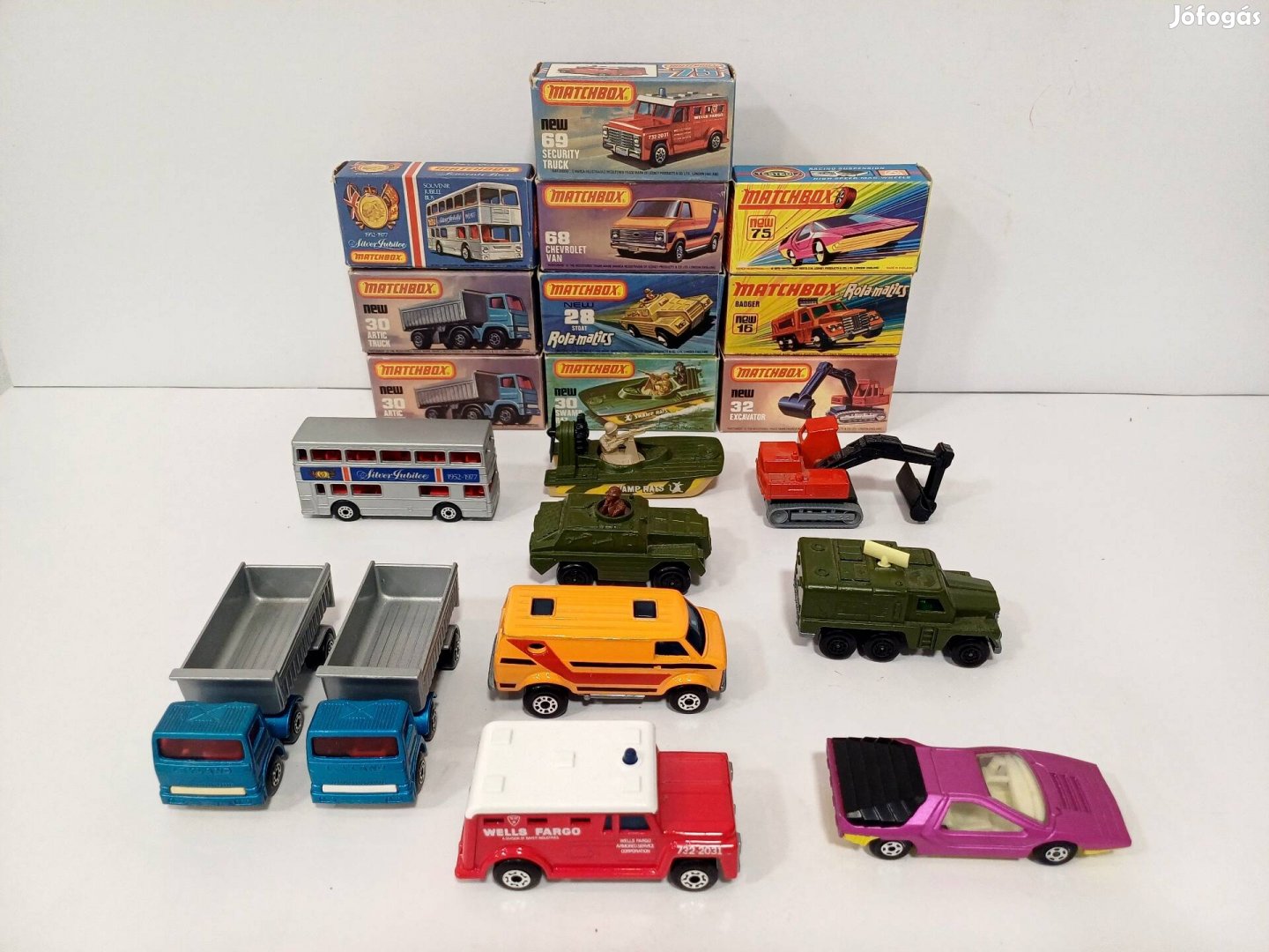 Hibátlan Matchbox modellek gyűjteményből eladók