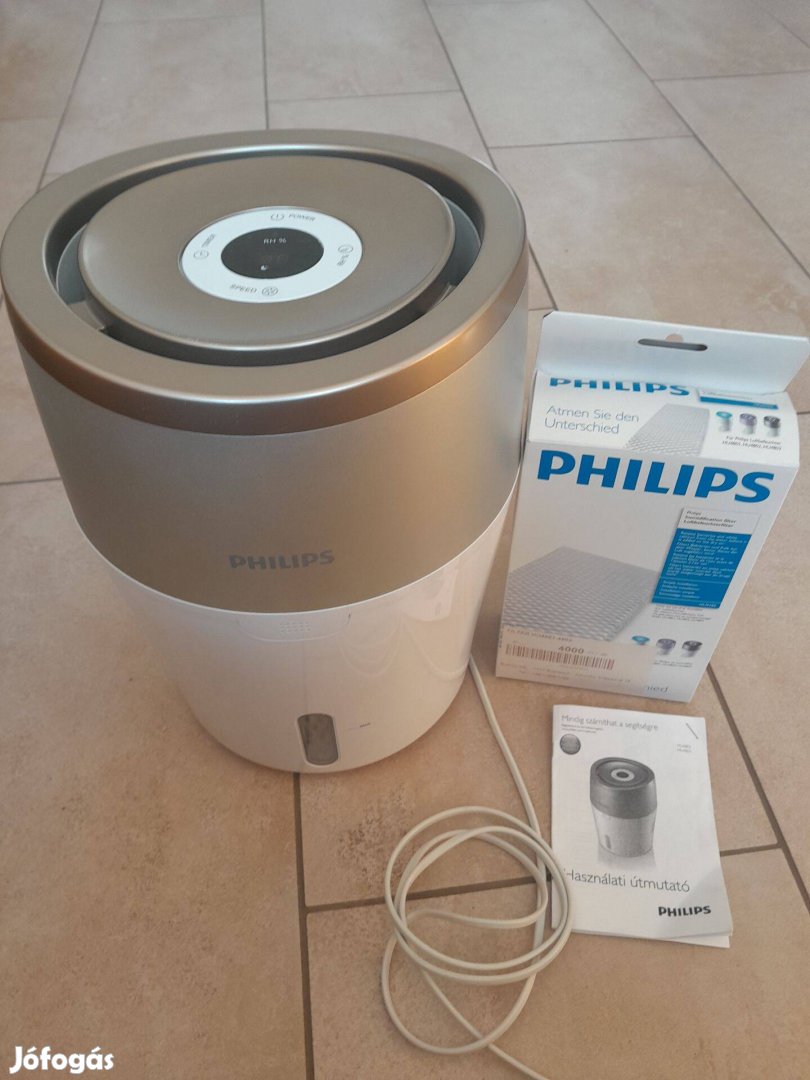 Hibátlan Philips HU4803 párásító szűrővel együtt 10.000Ft-ért ujpesten