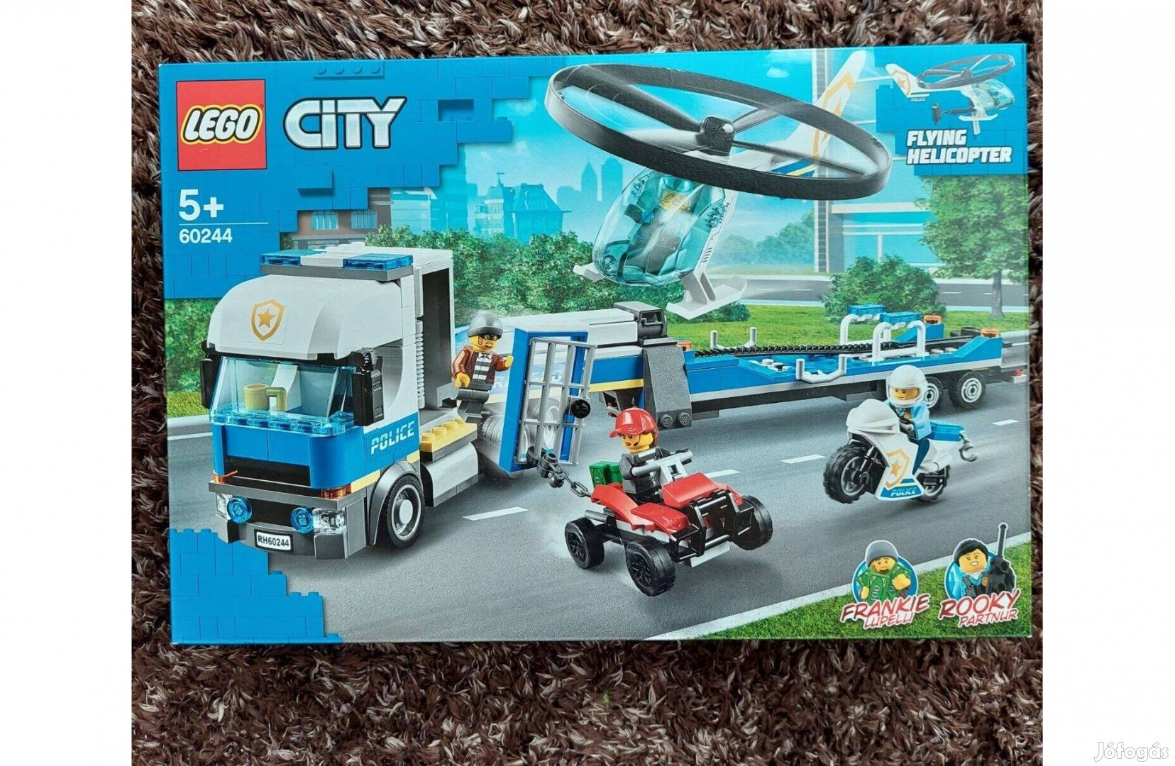 Hibátlan Új Bontatlan! 60244 LEGO City Rendőrségi helikopter szállítás