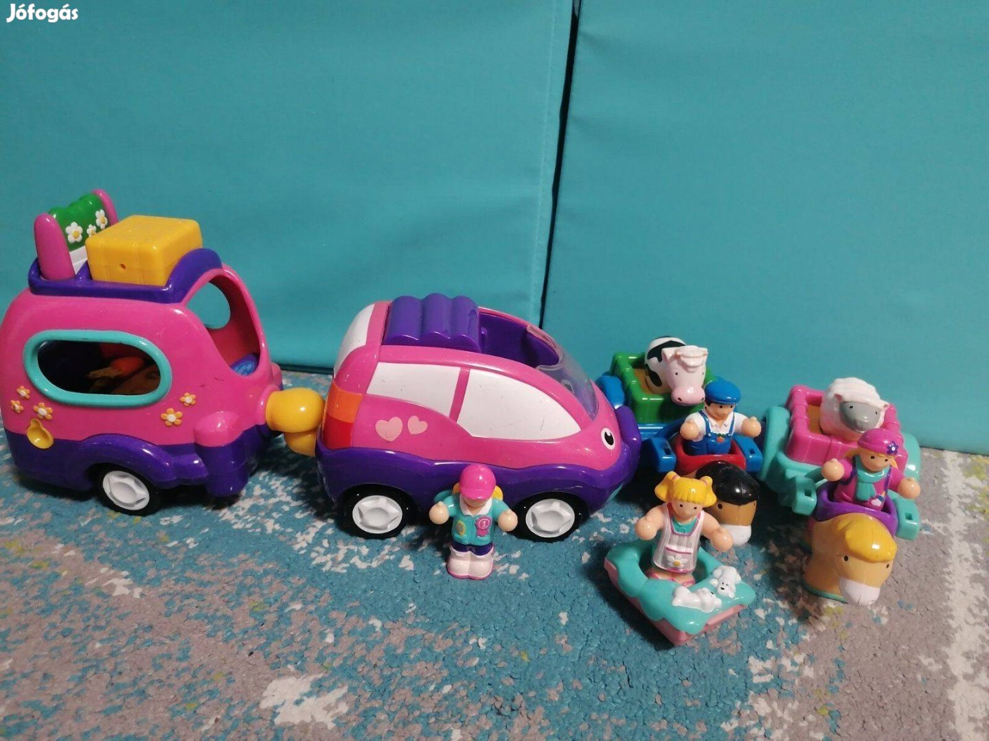 Hibátlan Wow Toys farm játék készlet