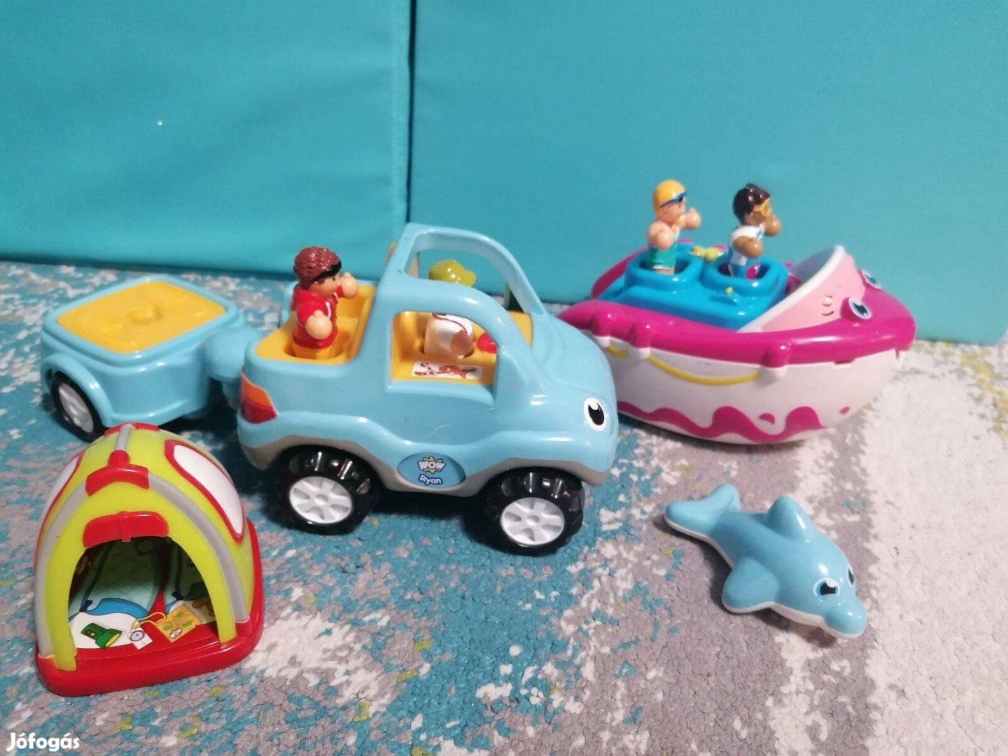 Hibátlan Wow Toys kemping játék készlet