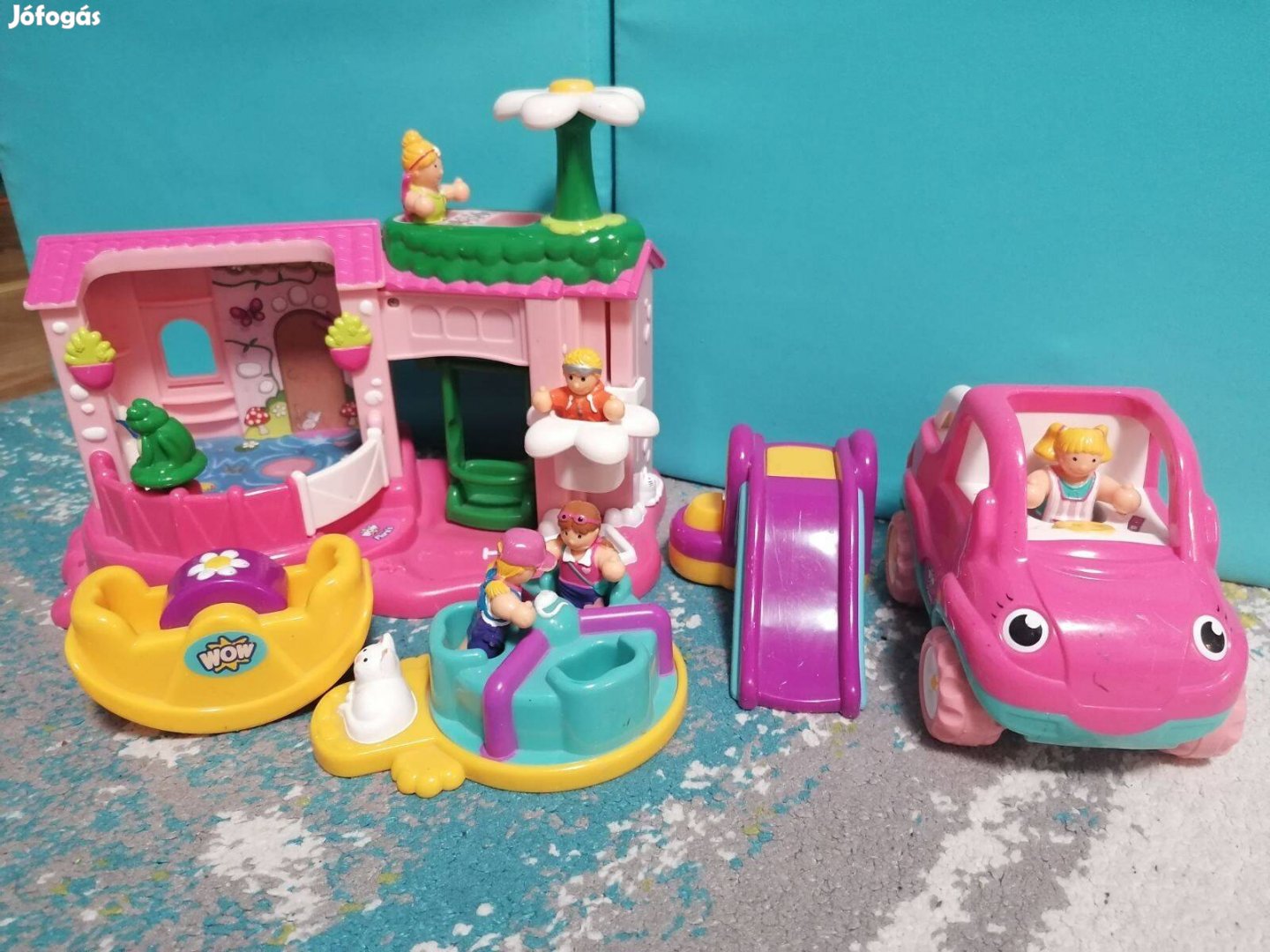Hibátlan Wow Toys tündérkert játszótér játék készlet