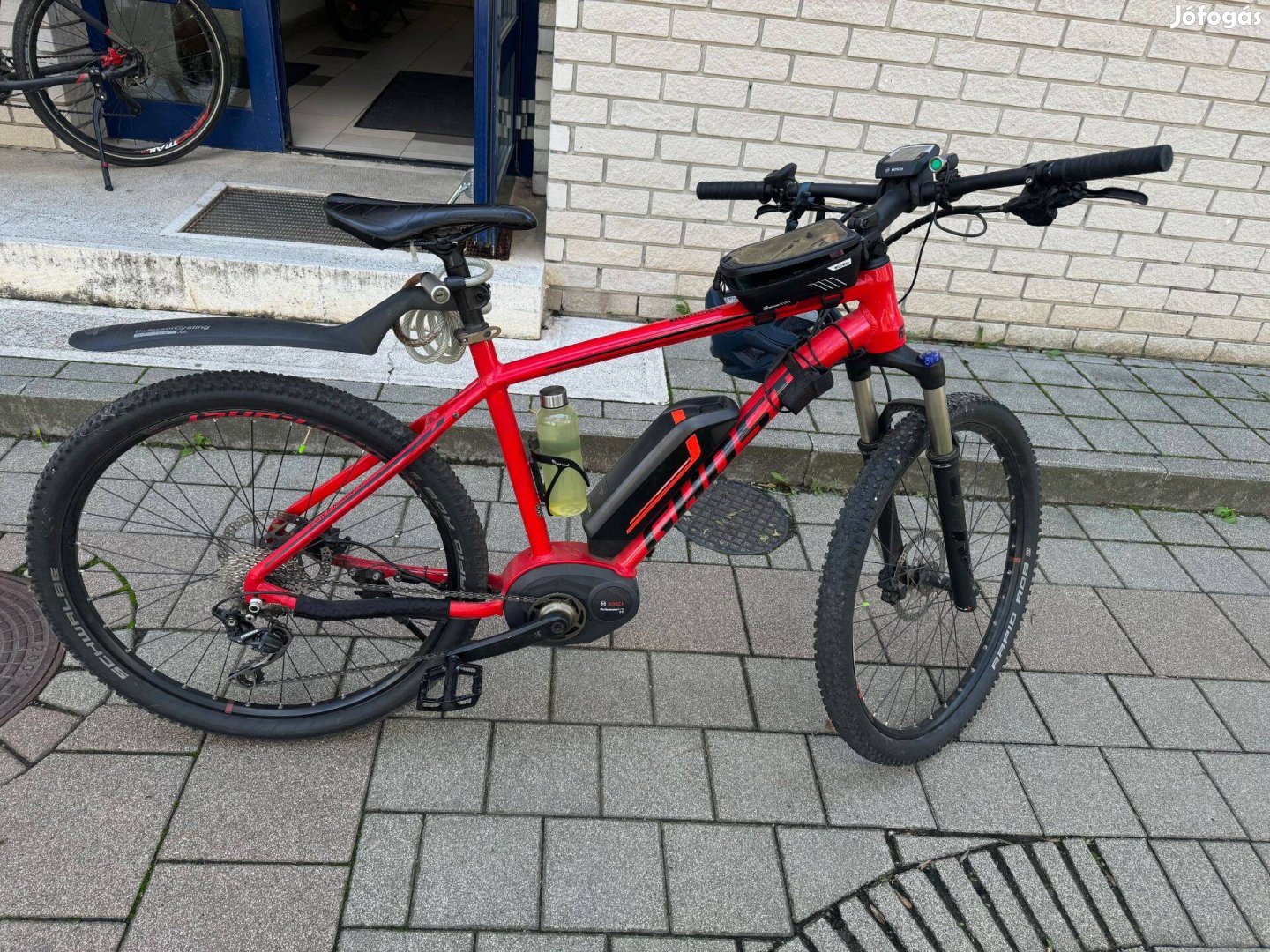 Hibátlan (130km+ hatótáv) Ghost Teru 5 e-bike, L méret, 500wh akku