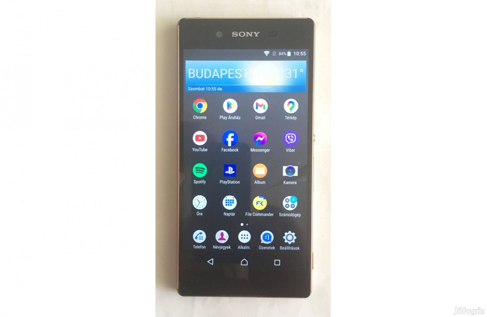 Hibátlan, független 2-kártyás Sony Xperia Z3+ Dual 32/3 GB okostelefon