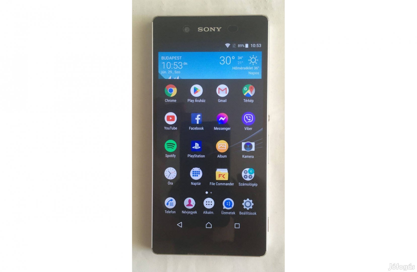 Hibátlan, független 2-kártyás Sony Xperia Z3+ Dual 32/3 GB okostelefon