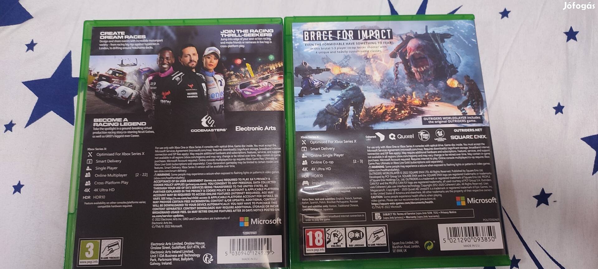 Hibátlan állapotban Xbox játékok eladóak 