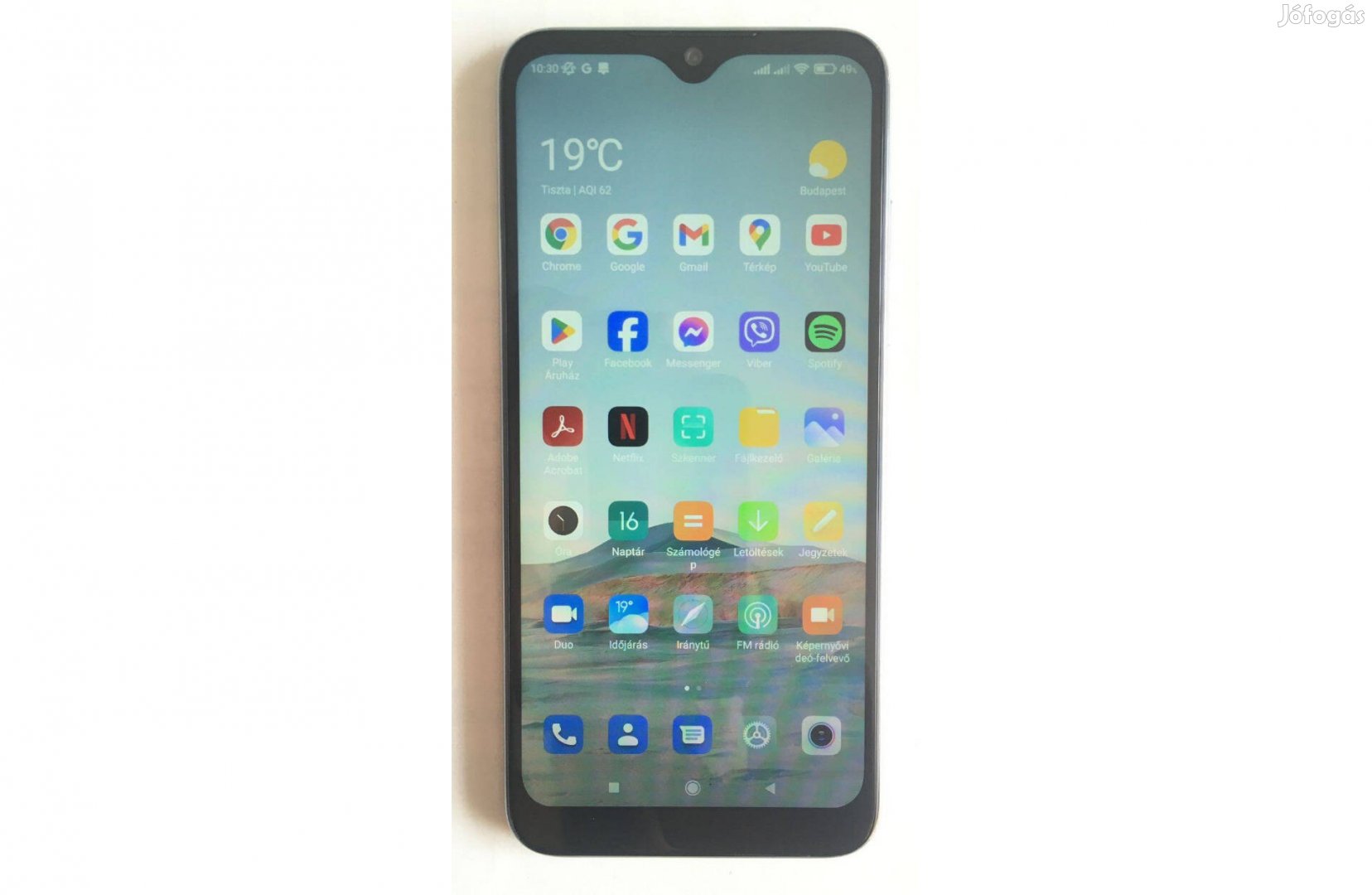 Hibátlan független, 2kártyás Xiaomi Redmi Note 8T okostelefon, jó akku