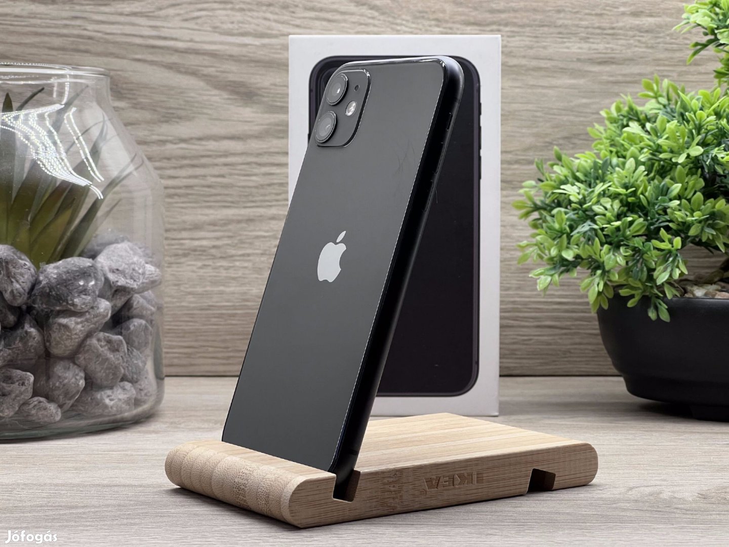 Hibátlan iPhone 11 Black 64GB 2 ÉV Garanciával Számlával Aksi 100%
