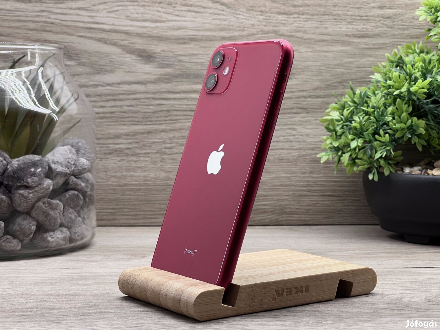 Hibátlan iPhone 11 Red 128GB 2 ÉV Garanciával Számlával Aksi 100%