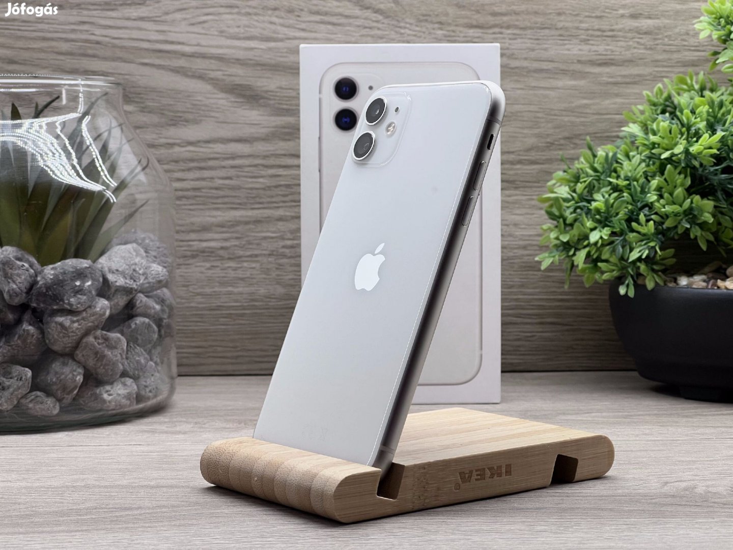 Hibátlan iPhone 11 White 128GB 2 ÉV Garanciával Számlával Aksi 100%
