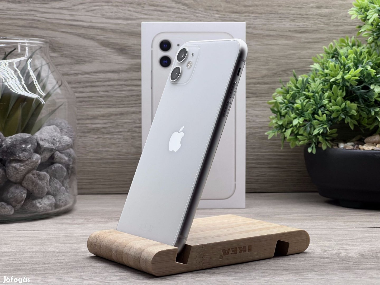 Hibátlan iPhone 11 White 128GB 2 ÉV Garanciával Számlával Aksi 100%