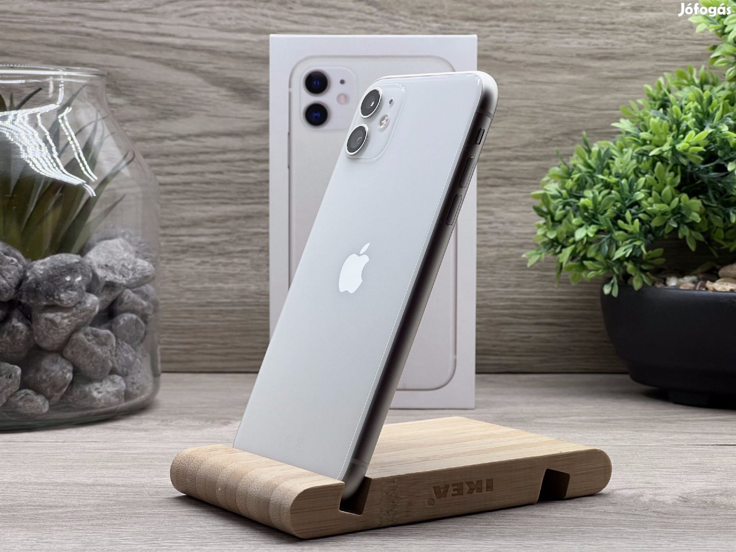 Hibátlan iPhone 11 White 64GB 2 ÉV Garanciával Számlával