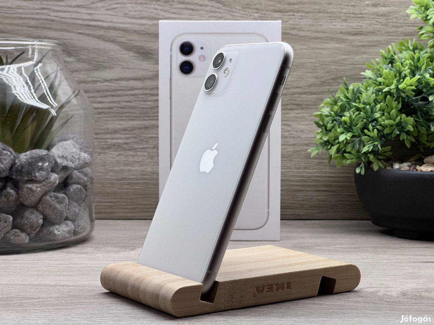 Hibátlan iPhone 11 White 64GB 2 ÉV Garanciával Számlával