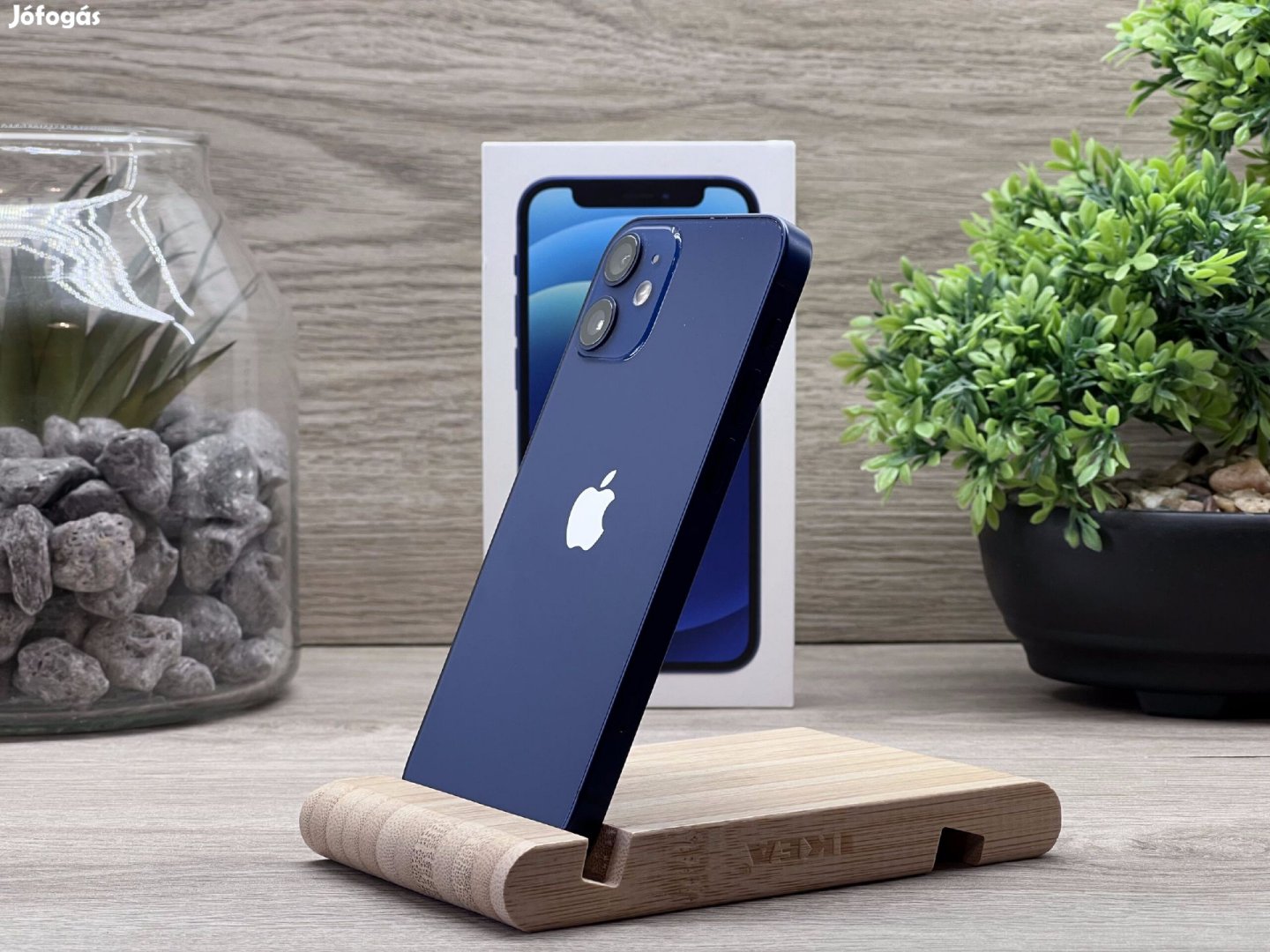 Hibátlan iPhone 12 Mini Blue 128GB 2 ÉV Garanciával Számlával