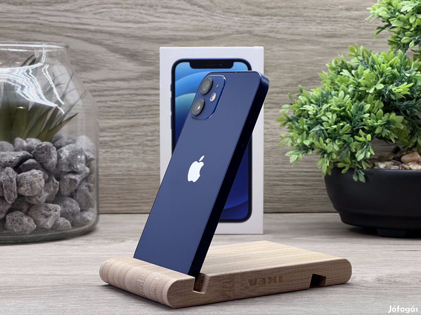 Hibátlan iPhone 12 Mini Blue 128GB 2 ÉV Garanciával Számlával
