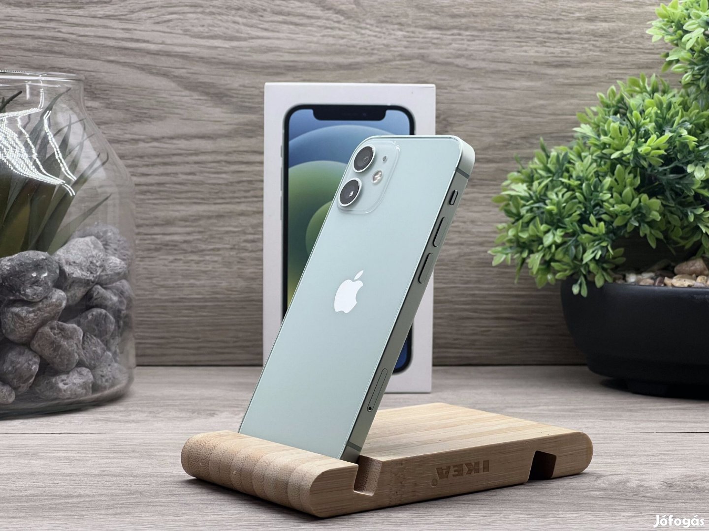 Hibátlan iPhone 12 Mini Green 64GB 2 ÉV Garanciával Számlával