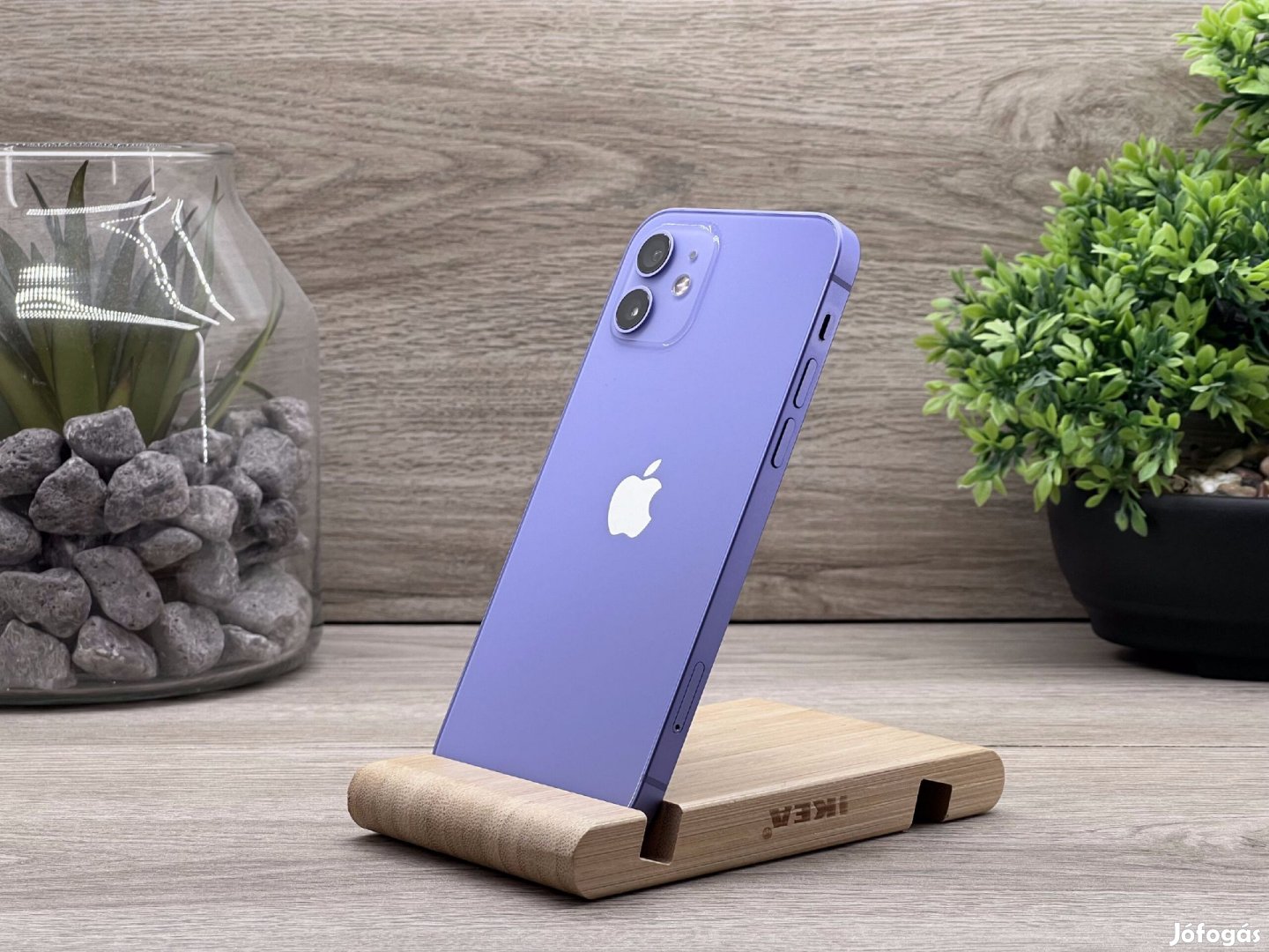 Hibátlan iPhone 12 Purple 64GB 1 ÉV Garanciával Számlával