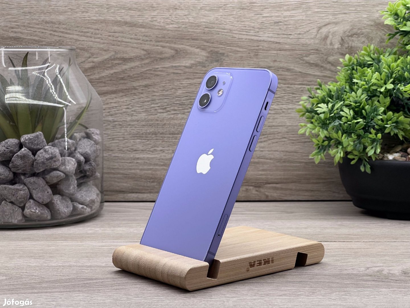 Hibátlan iPhone 12 Purple 64GB 1 ÉV Garanciával Számlával