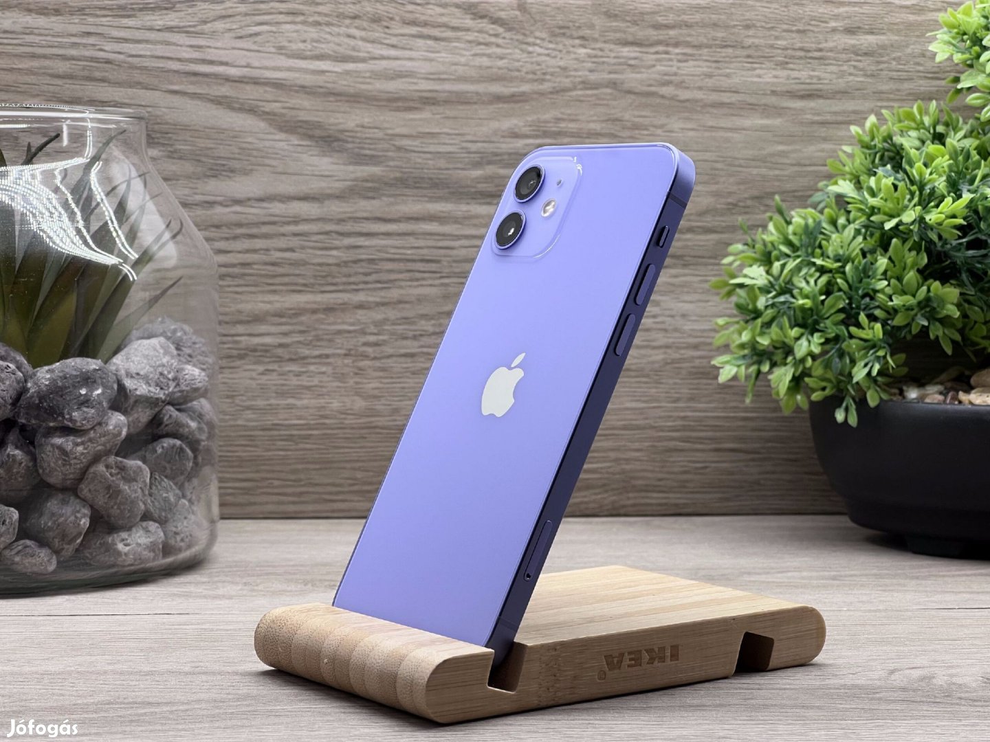 Hibátlan iPhone 12 Purple 64GB 2 ÉV Garanciával Számlával Aksi 100%