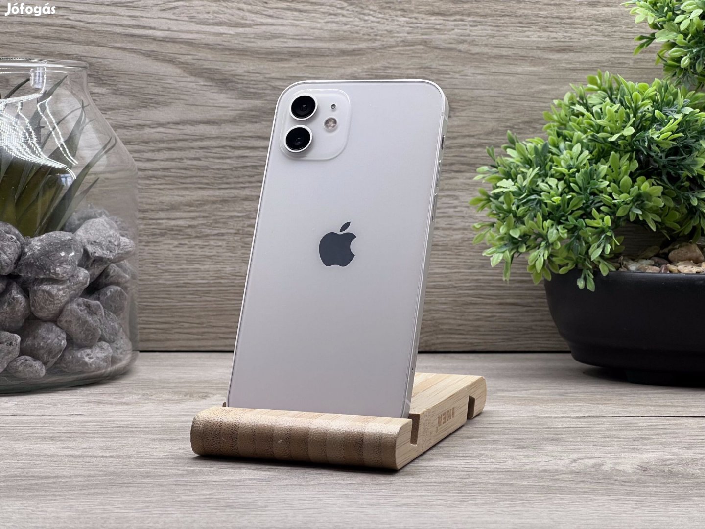 Hibátlan iPhone 12 White 64GB 2 ÉV Garanciával Számlával 100% Akksi