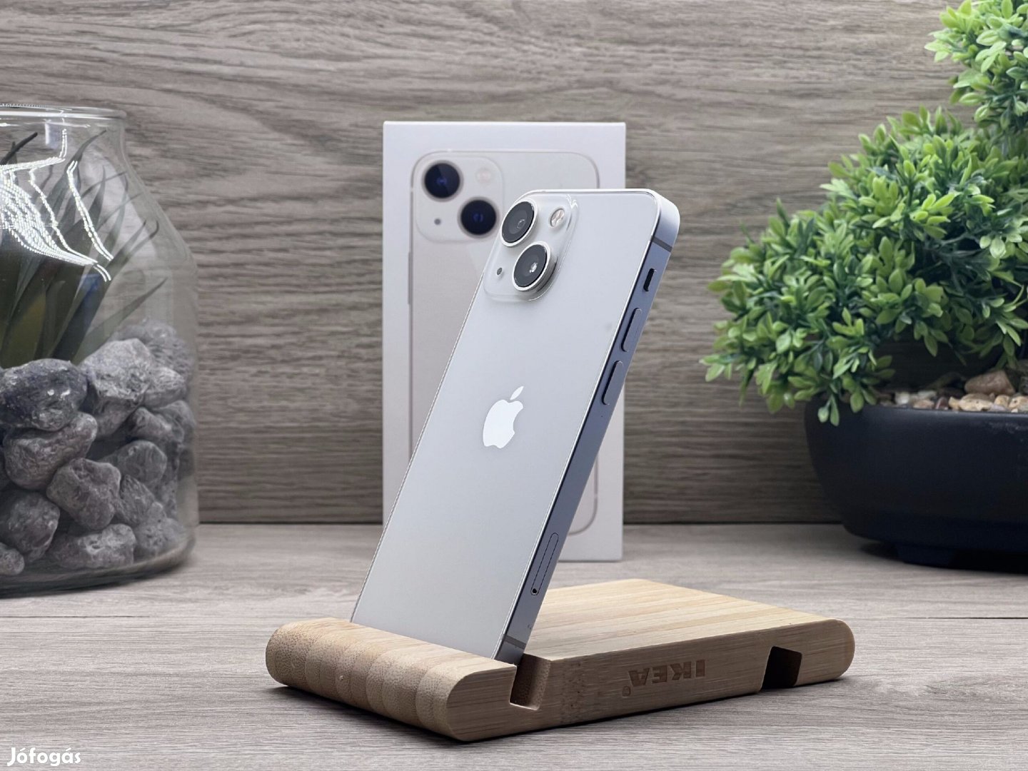 Hibátlan iPhone 13 Mini Starlight 128GB 2 ÉV Garanciával Számlával