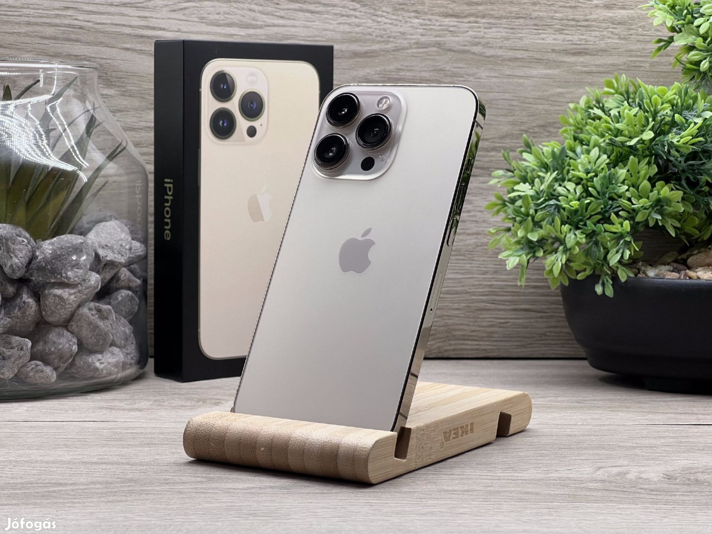 Hibátlan iPhone 13 Pro Gold 128GB 2 ÉV Garanciával Számlával 100%