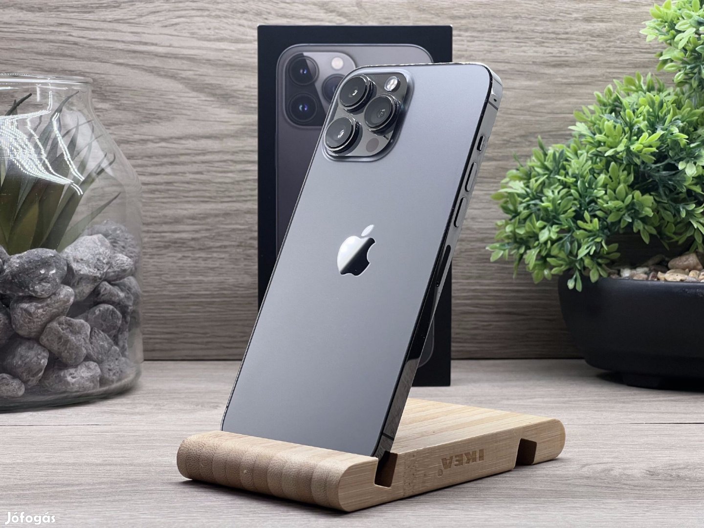 Hibátlan iPhone 13 Pro Max Graphite 128GB 2 ÉV Garanciával Számlával