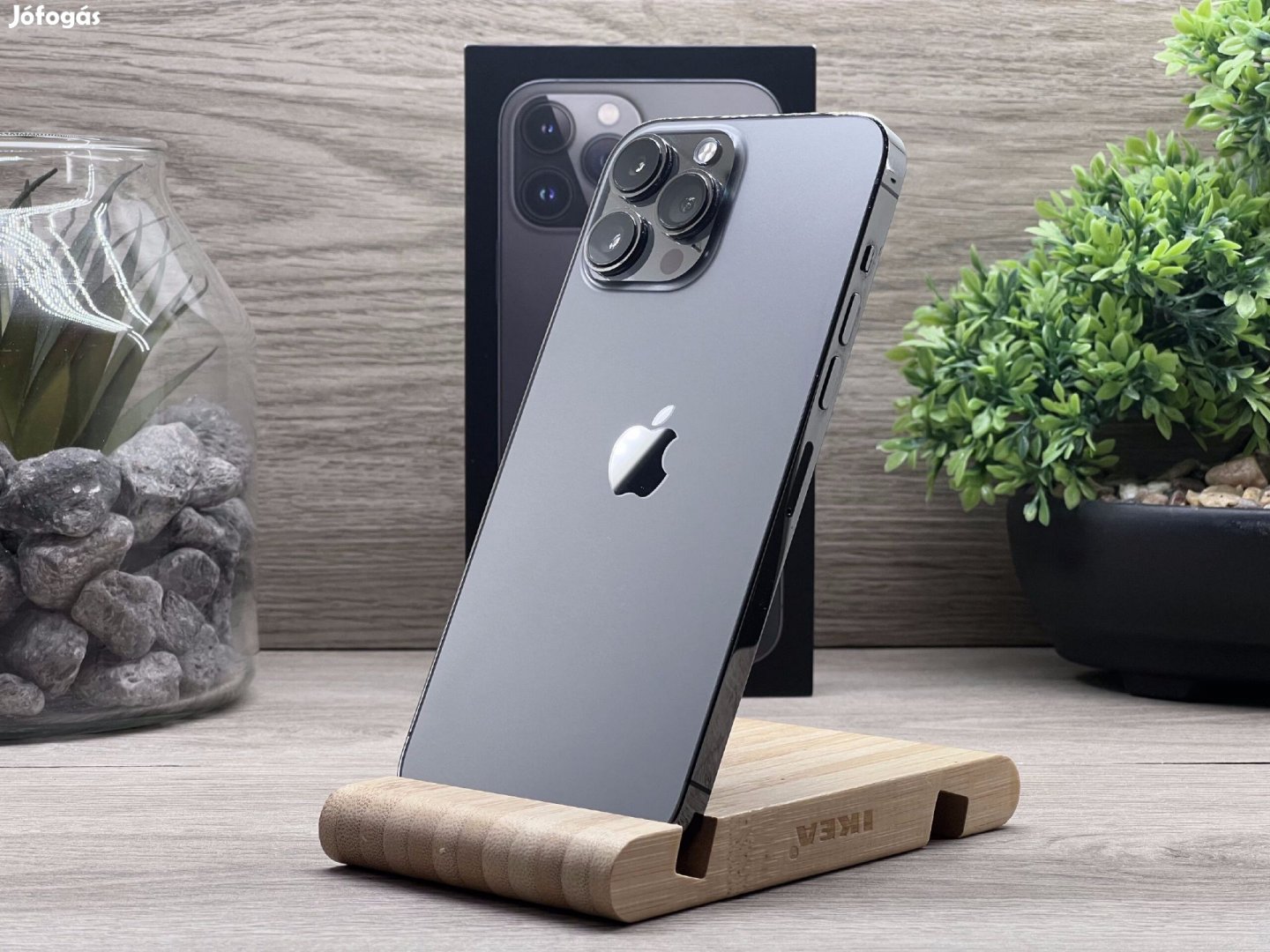 Hibátlan iPhone 13 Pro Max Graphite 128GB 2 ÉV Garanciával Számlával